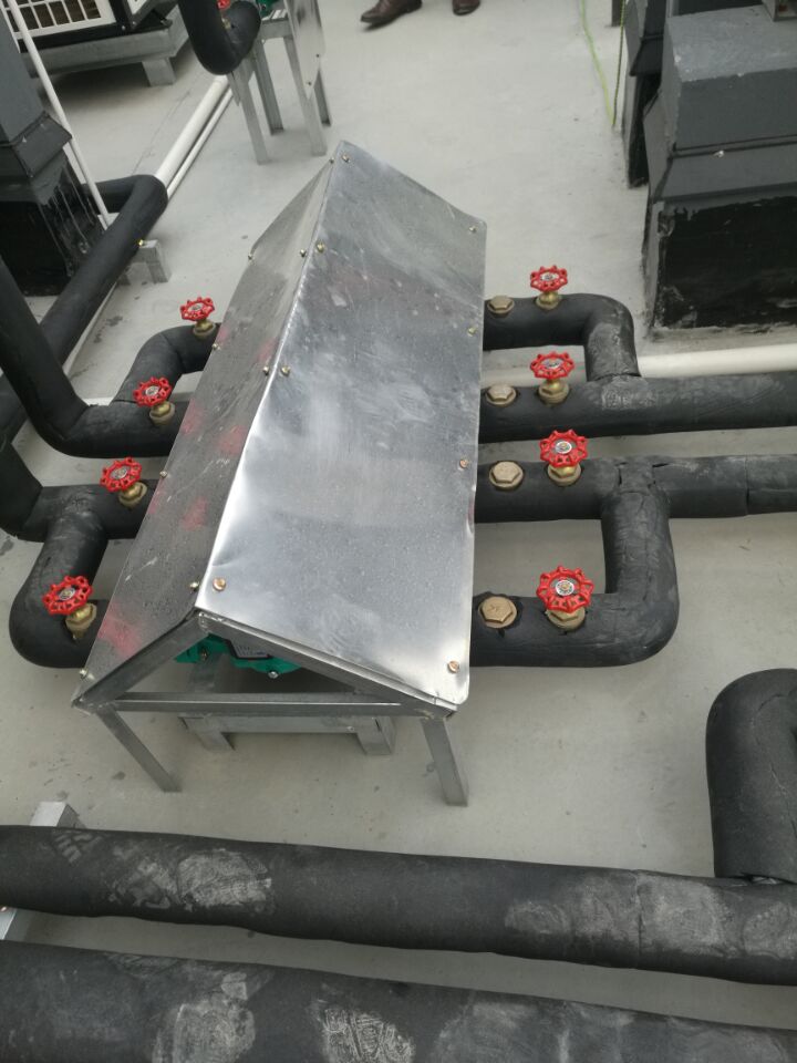 40噸醫院太陽能熱水工程水泵